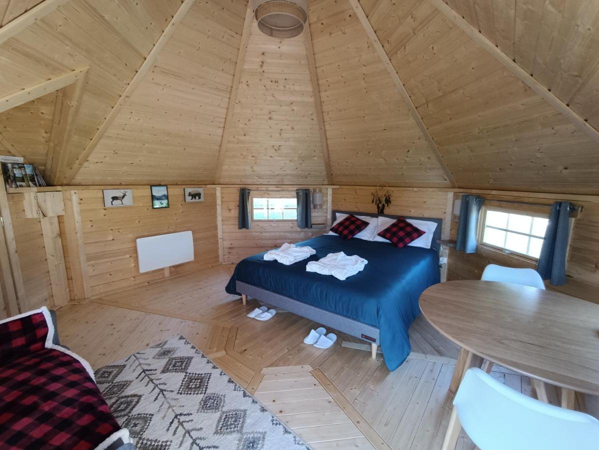 Les Cabanes Du Grand Nord Pradines  Eksteriør billede